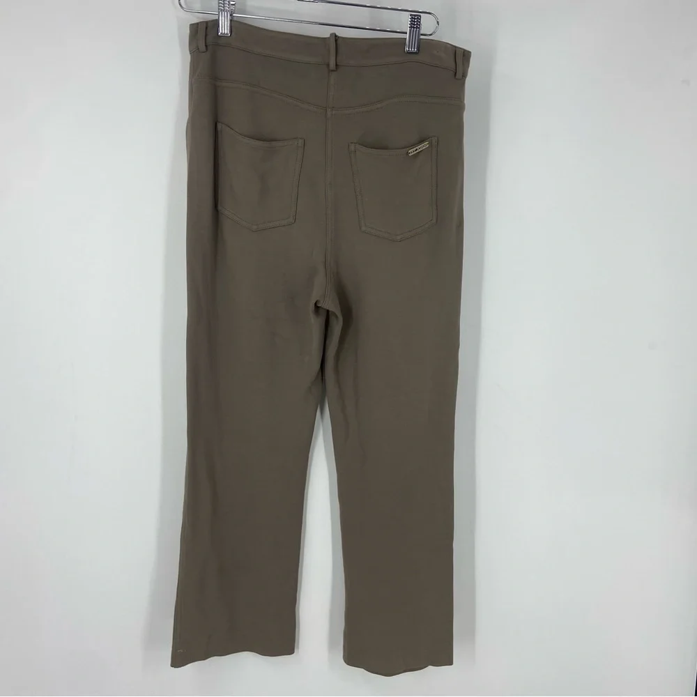 St John Yellow Label Tag Straight Leg Trouser Pants Womens 6 Brown Tan - Picture 5 of 7